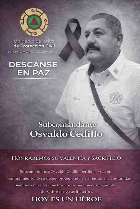 Inician esta noche servicios funerarios de bomberos caídos en Matamoros 3 TRES