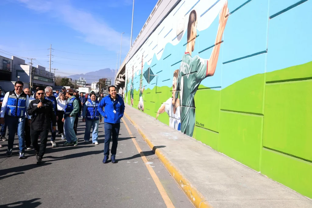 Realiza San Nicolás murales mundialistas 2 0 3