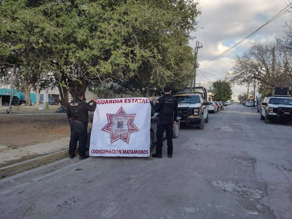 Guardia Estatal detecta camioneta con reporte de robo en Matamoros 1 622471364 1957512518475103 4668445481109816863 n