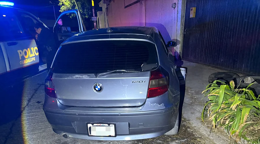 Lo detienen en Guadalupe con un BMW robado 1 629738930 2719220788450172 5709530929000073511 n