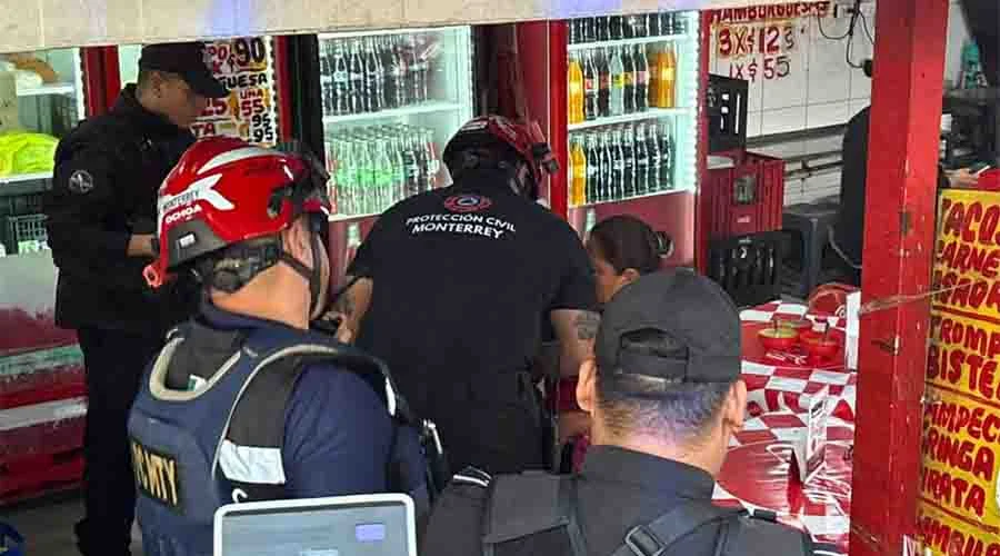 Ataque a balazos deja siete heridos en Centro de Monterrey 2 BALACERA 2