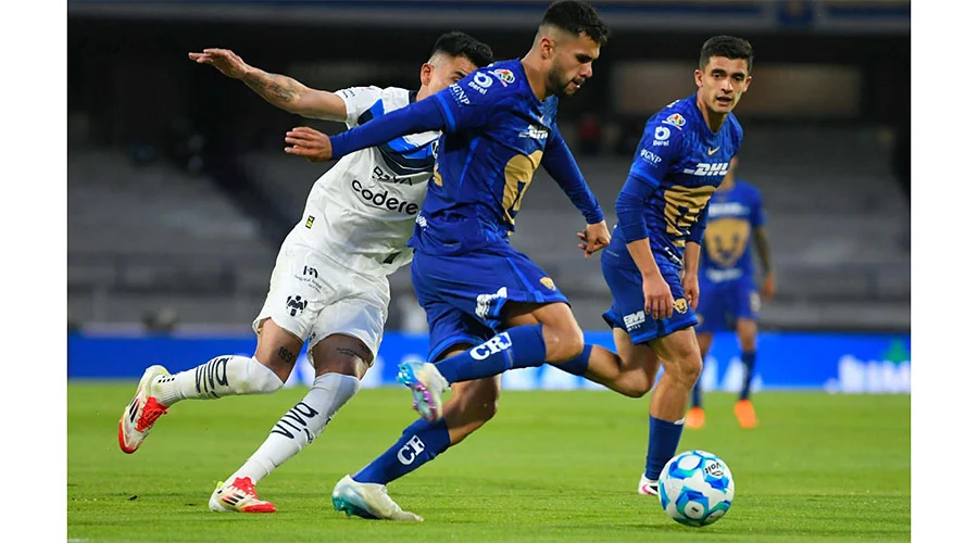 Cae Rayados en CU, Pumas los vence 2-0 2 PUMAS 1a