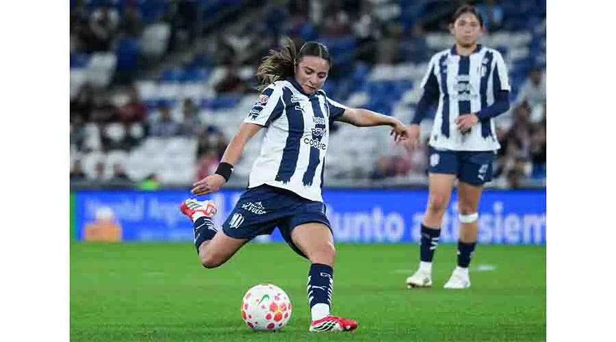 Asegura Rayadas su liderato, vencen a Toluca 2-0 6 RAYADAS FEM 8