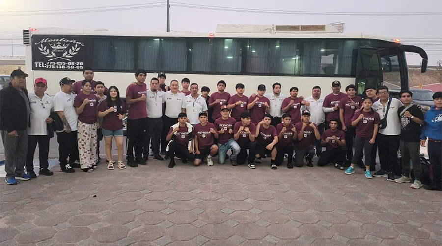 Viajan seleccionados de boxeo a representar a Reynosa en Olimpiada Estatal 1 REYNOSA 2 BBB