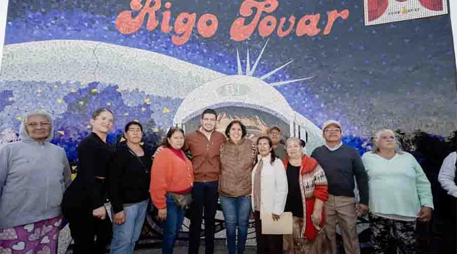 Inaugura Beto Granados mural de mosaico dedicado a Rigo Tovar 1 RIGO TOVAR MATA 1