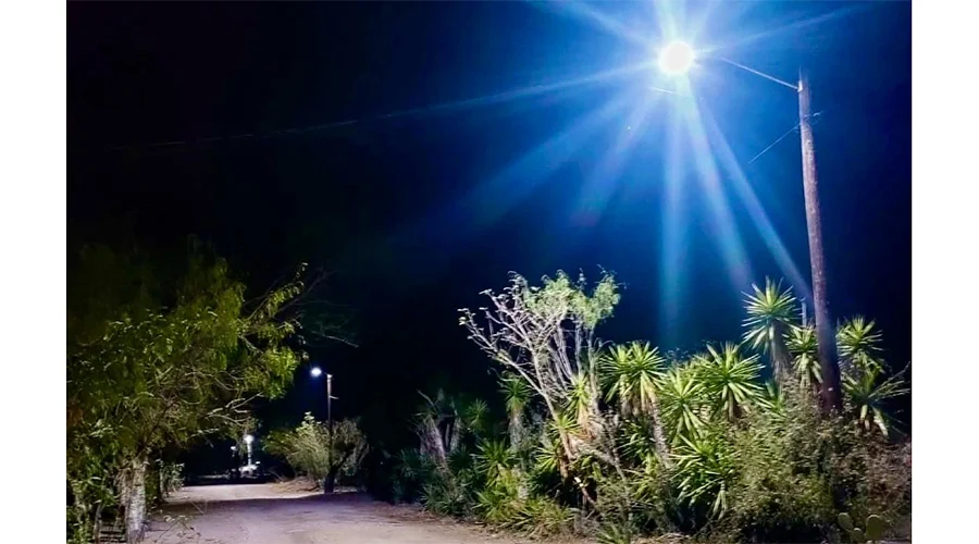 Concluyen en San Fernando instalación de luminarias en La Carreta 2 y Águila Azteca 1 SAN FER 88a