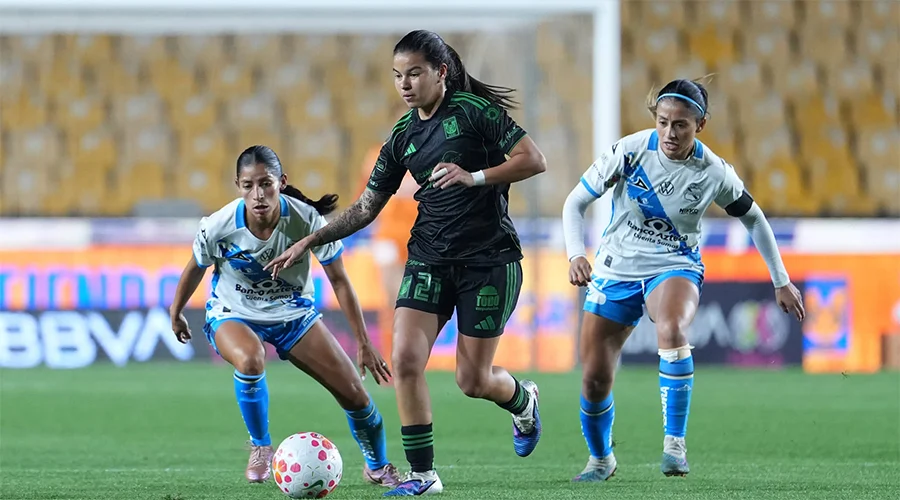 A medio gas, Tigres Femenil golea 4-0 a Puebla 5 TIGRES 7 G