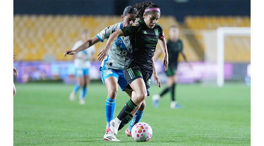 A medio gas, Tigres Femenil golea 4-0 a Puebla 2 TIGRES FEM 3 C