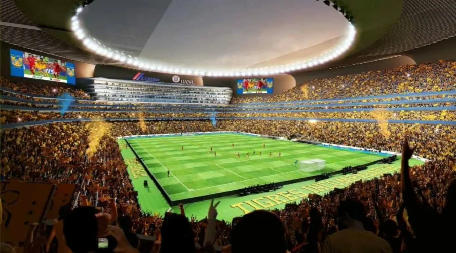 Una comitiva de la FIFA se presentó al Estadio Universitario de Nuevo León para revisar las instalaciones del inmueble y saber si está en condiciones de albergar los entrenamientos de algún equipo