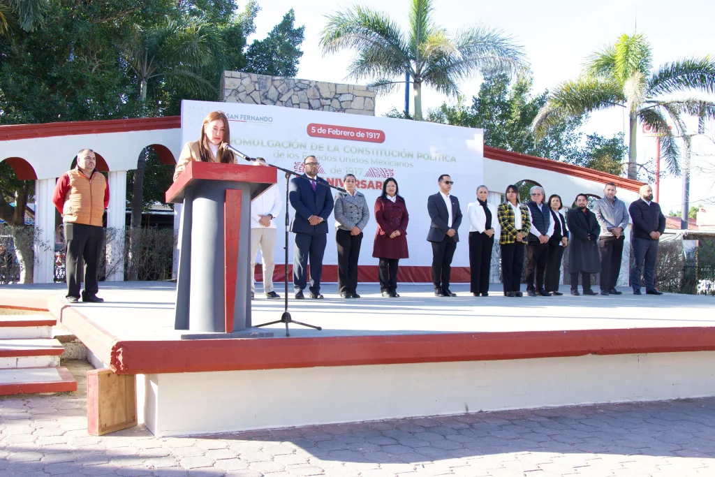 Conmemoran el 109 Aniversario de la Constitución en San Fernando 1 WhatsApp Image 2026 02 05 at 12.17.36 PM