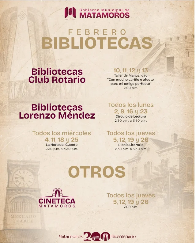 Beto Granados impulsa un febrero lleno de cultura en Matamoros 1 matam 11
