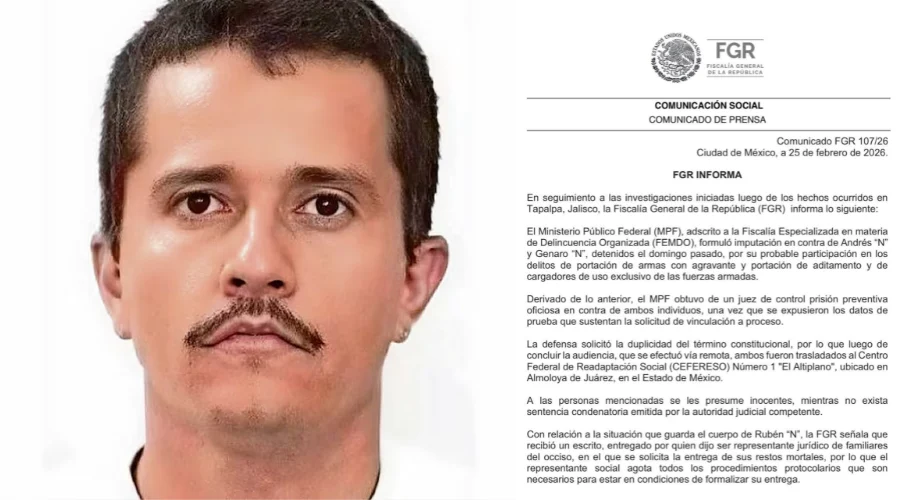 mencho reclamo de cadaver