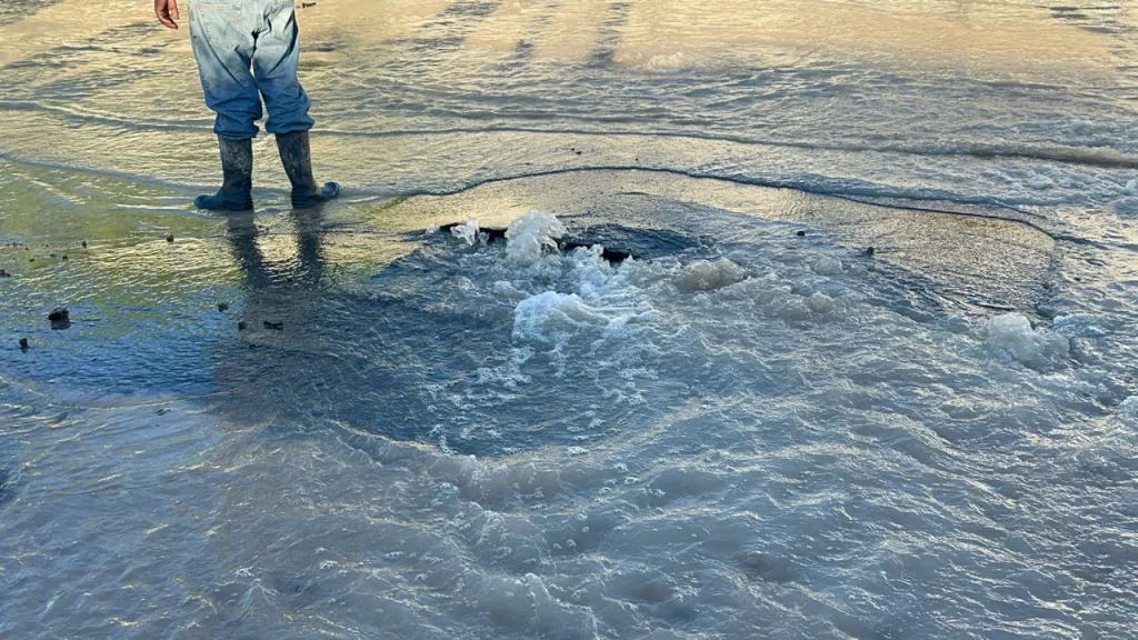 Concluye reparación de fuga en sector Rancho Grande 2 647589492 1620582499086499 3749845533132903021 n