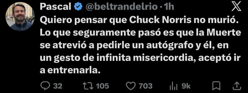 Homenajean con memes a Chuck Norris 7 650995329 1427454192396064 3188517383904003127 n
