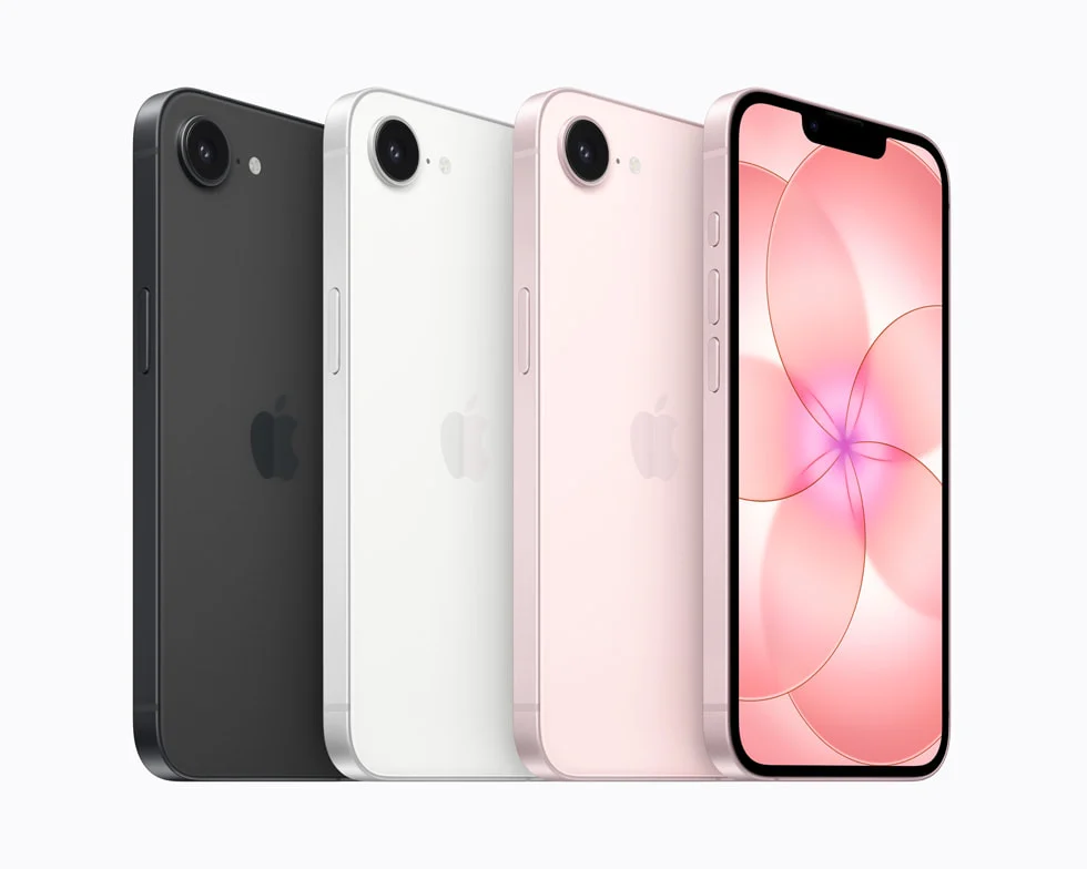 Apple presenta el iPhone 17e: precio y disponibilidad 1 Apple iPhone 17e family lineup 260302 big.jpg.large