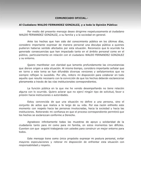 Se disculpa públicamente Karina 'N' 1 CARTA 1gc