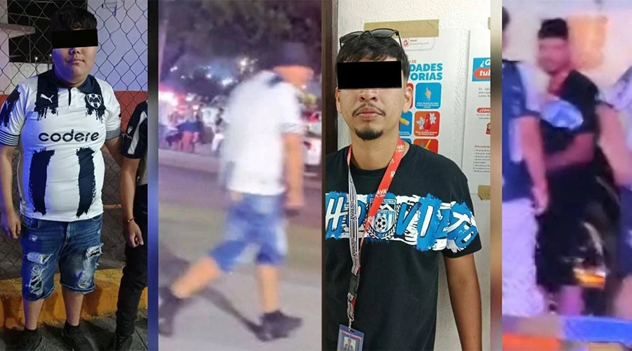Detienen a 14 jóvenes por riñas en el juego Rayados vs Chivas 1 DETENIDOS 22a