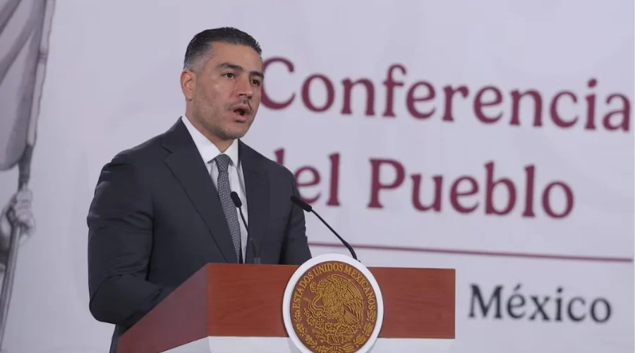 El secretario de Seguridad y Protección Ciudadana, Omar García Harfuch, informó que como resultado de la Estrategia Nacional de Seguridad se han detenido 46 mil 400 personas por delitos de alto im