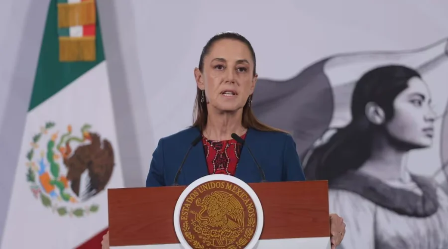 'Es probable' que se blinde Palacio Nacional por el 8M Sheinbaum