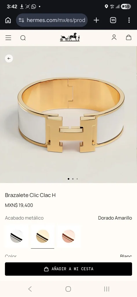 Pulseras Hermès de 25 mil pesos fueron los 'recuerditos' de XV años de Mafer 1 HC621cFbwAAY5L5