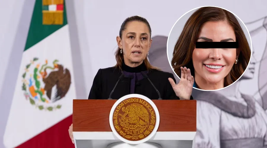 La presidenta, Claudia Sheinbaum Pardo, afirmó que en la reciente detención de Karina Marlen Barrón Perales, actual secretaria de Desarrollo Humano de Monterrey, existen elementos sólidos que resp