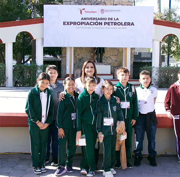 Encabeza alcaldesa Verónica Aguirre conmemoración del 88 aniversario de la Expropiación Petrolera en San Fernando 1 SAN FERNAn 23