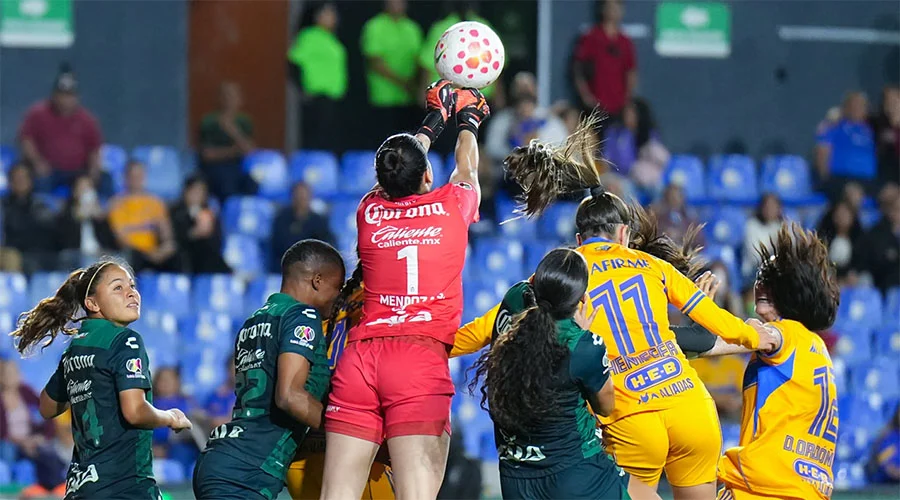 Tigres Femenil vence 4-1 a Santos y ligan segundo triunfo 4 TIGRES 5ok