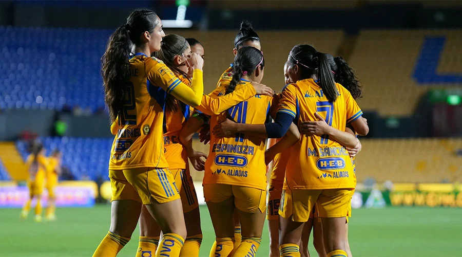 Tigres Femenil vence 4-1 a Santos y ligan segundo triunfo 2 TIGRES FEM 1az