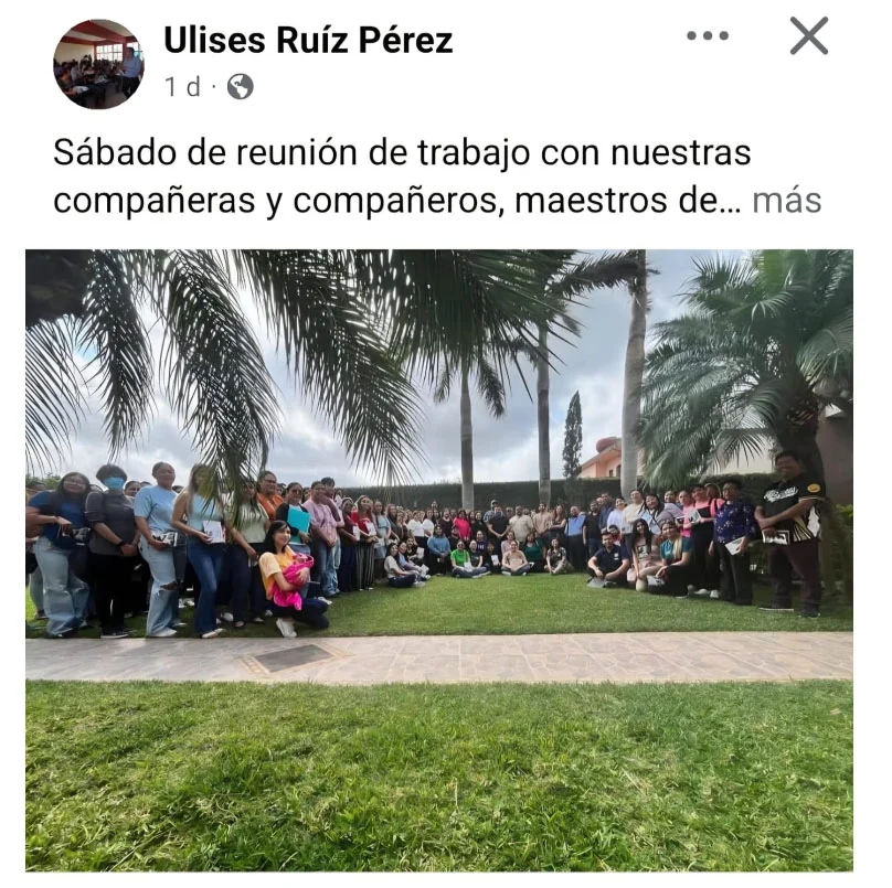 Se 'destapa' Ulises Ruiz para el SNTE 1 ULISES 1ok