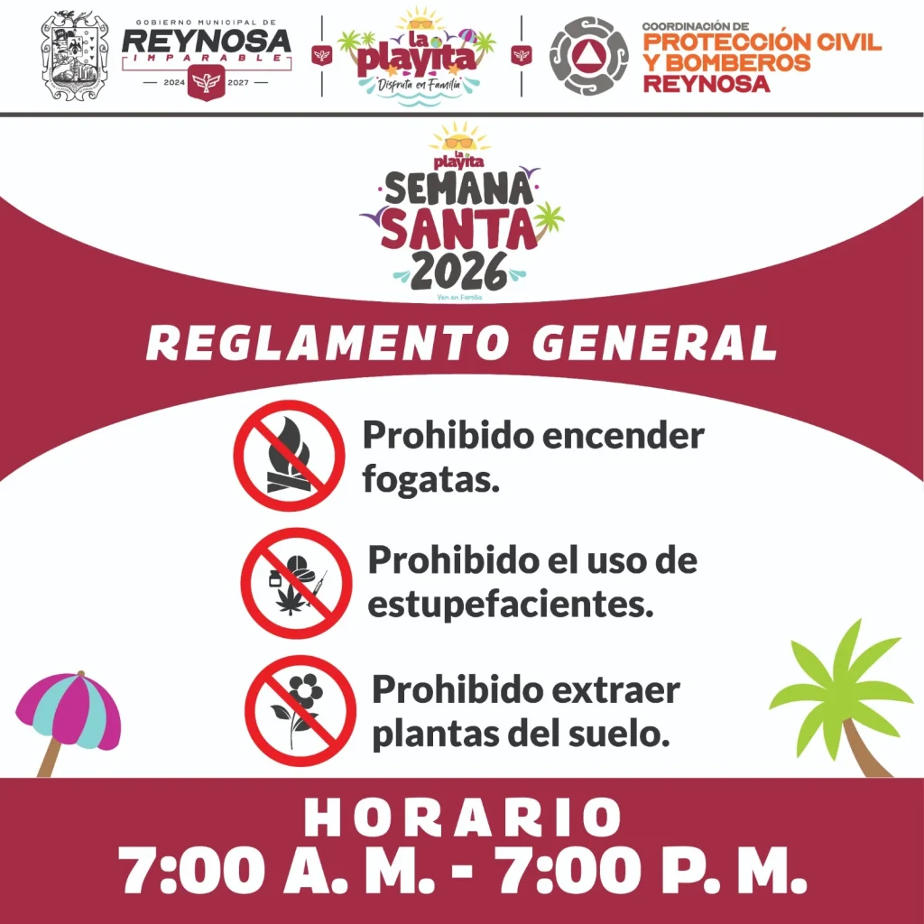 Prohíben vehículos todo terreno en La Playita, Reynosa 1 WhatsApp Image 2026 03 31 at 6.45.21 PM