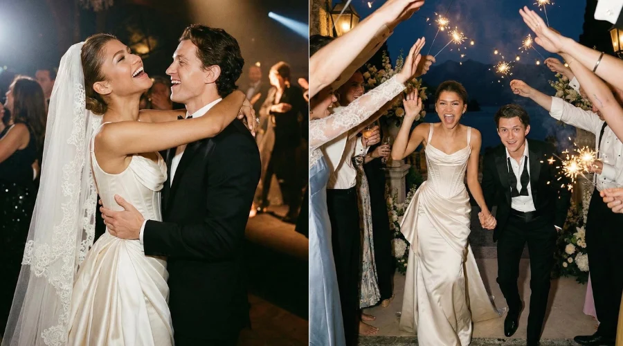 Zendaya contó que varias personas de su círculo cercano fueron engañadas por imágenes virales creadas con inteligencia artificial que supuestamente mostraban su boda con Tom Holland.