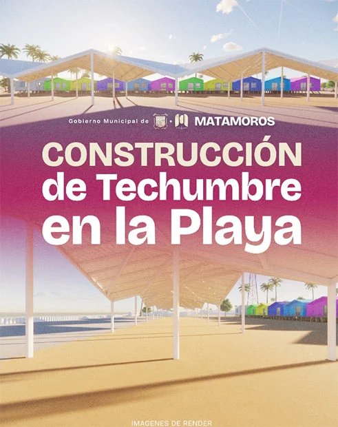 Matamoros se prepara para recibir visitantes de Semana Santa en la Playa Bagdad 1 cartel mata bbb