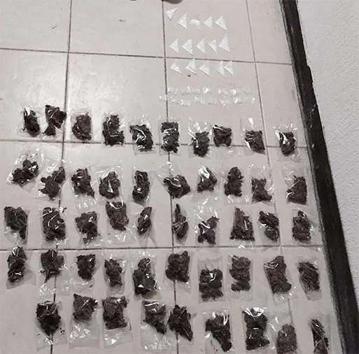 Guardia Estatal asegura armamento, estupefacientes y municiones en Matamoros 1 drogas