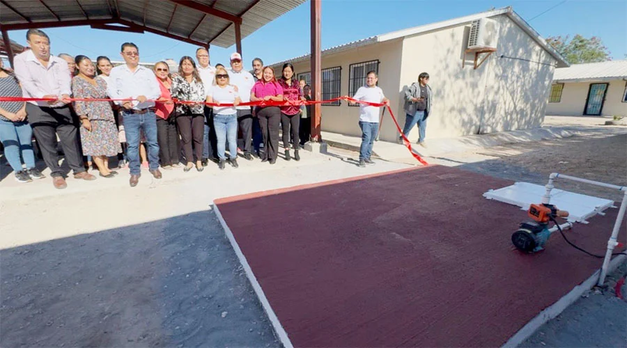 La Fundación Marcelo Olán entrega cisterna a escuela 1 escuela olan 2bs