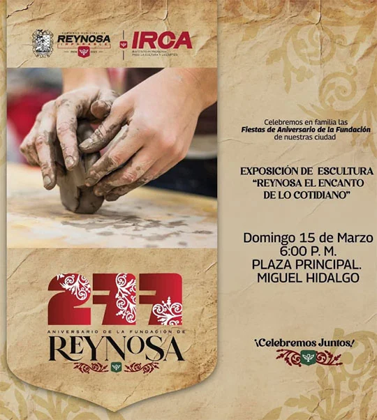 Invita alcalde Carlos Peña Ortiz a disfrutar del arte y cultura 2 escultura 11ab
