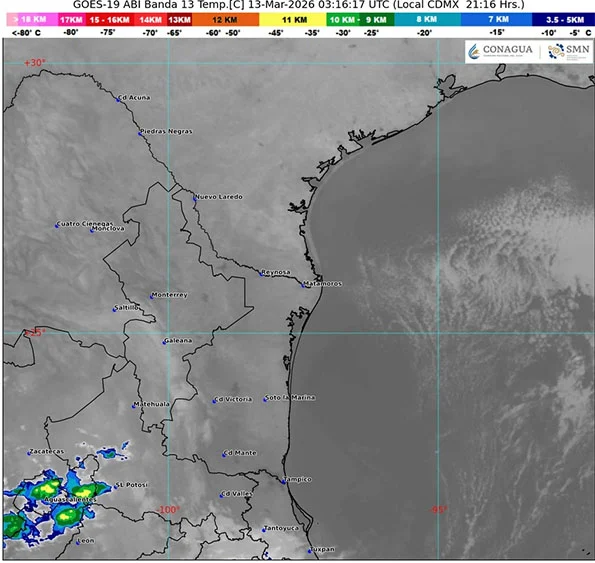 Tendrá Reynosa temperatura fresca y calurosa en los próximos días 1 mapa reynosa clima 1