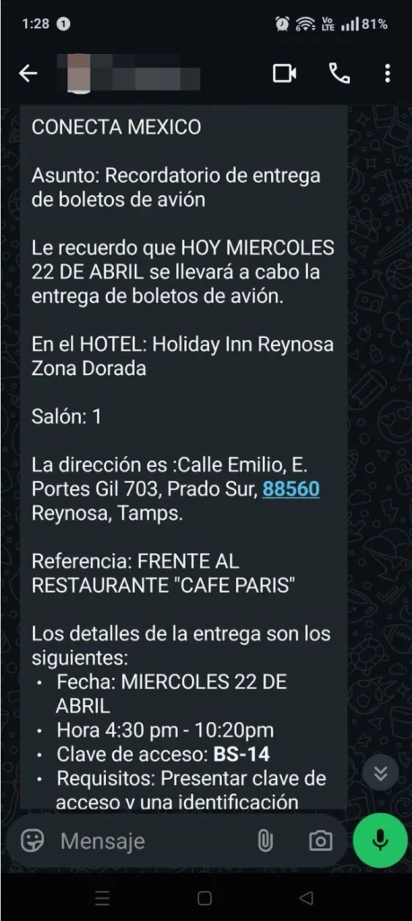 Denuncian fraudes con presunta entrega de boletos de viaje 2 651901776 1259668586329375 1900870635911766200 n