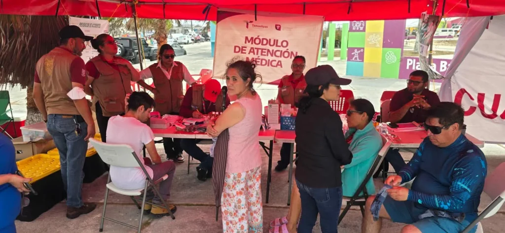 Reporta Cruz Roja saldo blanco en Playa de Matamoros 1 662700437 836901222036440 4489996330320415279 n
