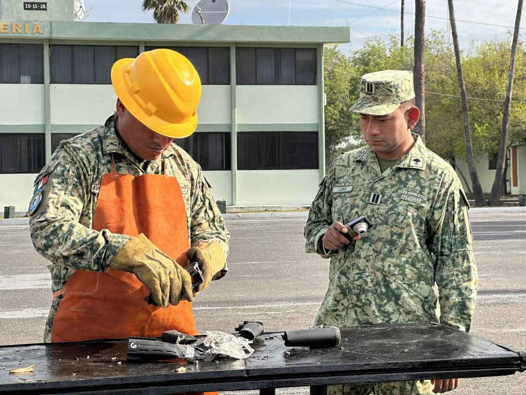 Destruyen militares armas en Reynosa 3 663133995 1434853761773178 6326195074369752502 n