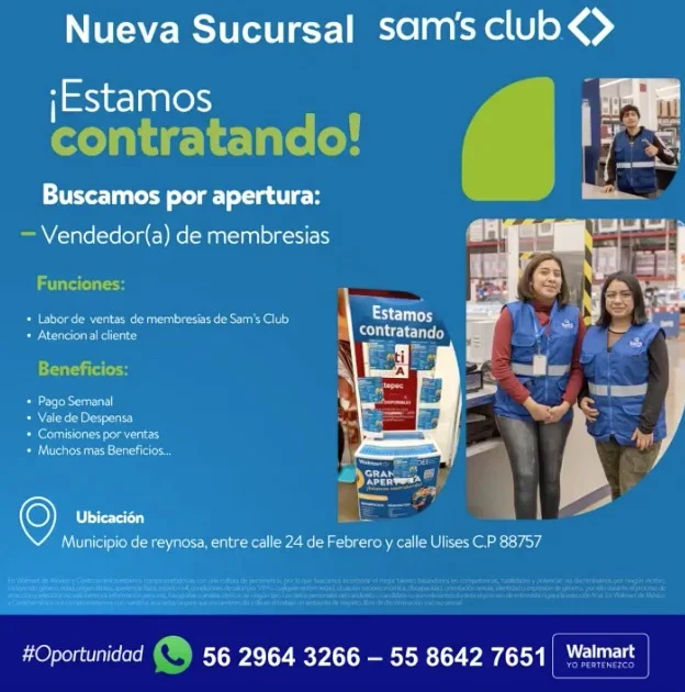 ¡Por fin¡ Walmart en Reynosa estará ubicado junto a nueva sucursal de Sam’s Club 2 667875600 2338997239926513 8597665096005890470 n