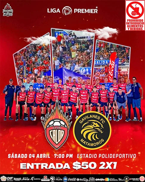 ¡Choque de alto voltaje! Calor y Gavilanes se juegan la vida en clásico fronterizo 1 BOLETO CALOR 2bb