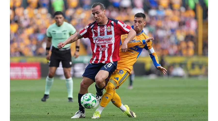 ¡Zarpazo al líder! Golea Tigres 4-1 a Chivas 6 CHIVAS 33h