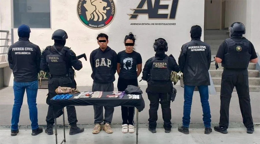 Detienen a 8 presuntos generadores de violencia en Nuevo León 1 DETENIDOS NL 2bb