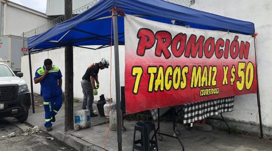 Explota taquería en San Nicolás; hay una menor lesionada