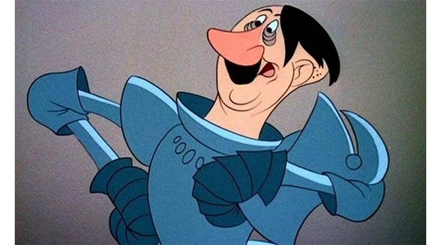 Las caricaturas llevaban antes mensajes políticos 1 HITLER DISNEY 33