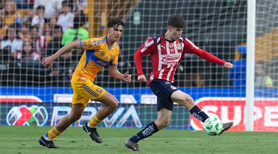 ¡Zarpazo al líder! Golea Tigres 4-1 a Chivas 2 HORMIGA GZZ 1bb