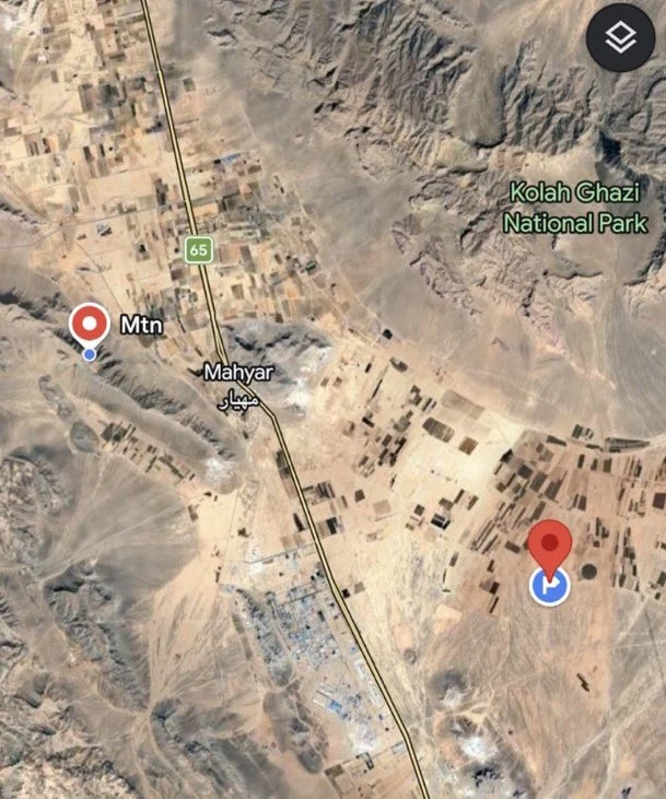 Al estilo Rambo: Rescata EU segundo tripulante de avión caza en Irán 1 MAPA SOLDADO KUWAIT