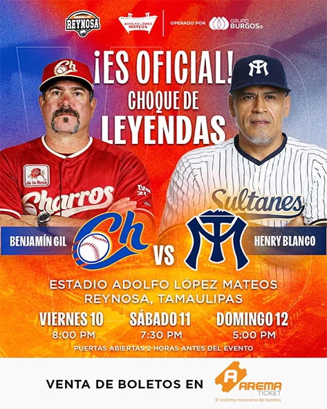 Charros y Sultanes encenderán el diamante en Reynosa 1 POSTER BEISBOl 2bb