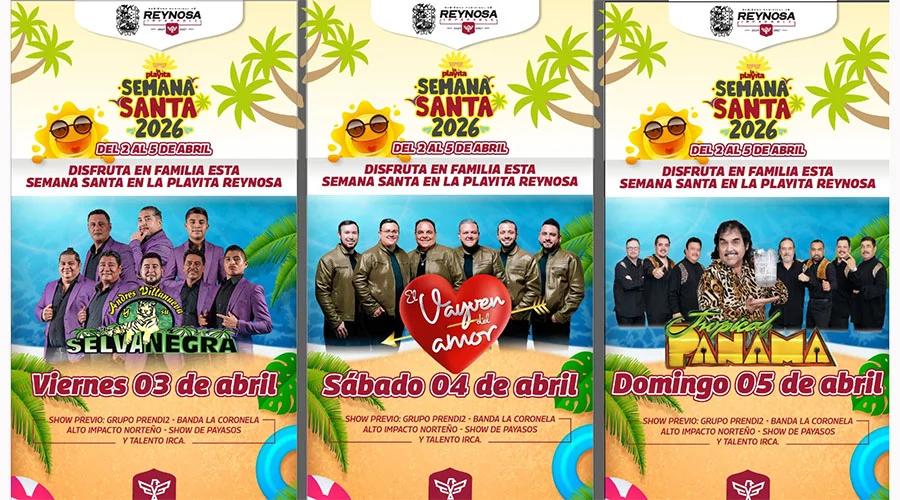 Invitan a Gran Festival Artístico y Deportivo de Semana Santa 2026 en La Playita 1 POSTER rey 1a