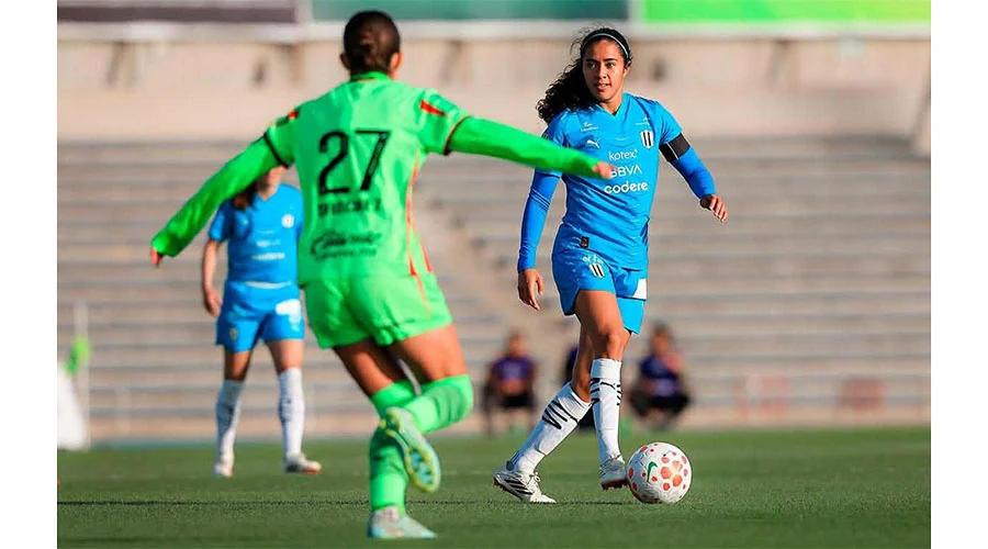 Empata Rayadas 1-1 con Juárez; llegarán líderes e invictas al Clásico Regio 1 RAYADAS 22bbs